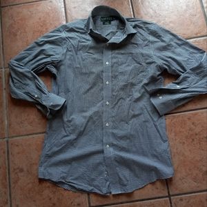 Ralph Lauren checker print button up